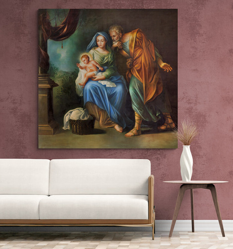 Cuadro En Lienzo Tayrona Store Sagrada Familia 001 60x60cm