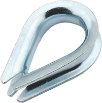 Comprar 20 Un Sapatilha Em Aço Para Cabo De Aço 3u002F16 Galvanizada 