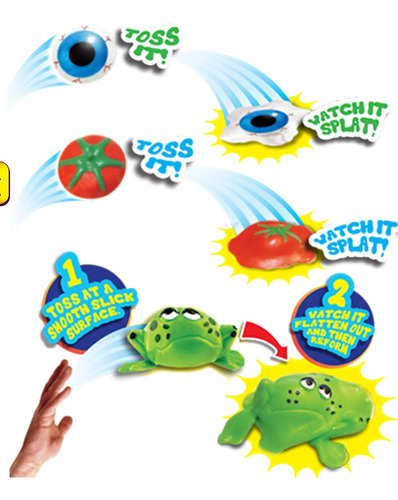 Ja-ru Squishy Splat Ball (2 Juguetes Surtidos) Squishy Dumpl
