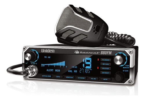 Radio Cb 880fm 40 Canales Modo Dual Am Fm Pantalla Lcd Negro