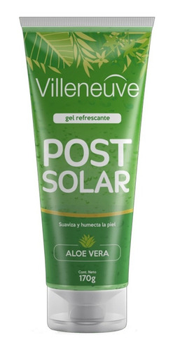 Gel Post Solar Aloe Vera Refrescante Suaviza Y Humecta 