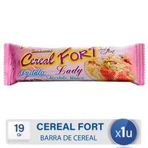 Comprar Barra De Cereal Cereal Fort Frutilla Chocolate Blanco