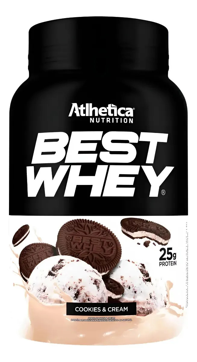 Whey Protein 100% Isolado Hidrolisado E Concentrado Premium Sabor Cookies