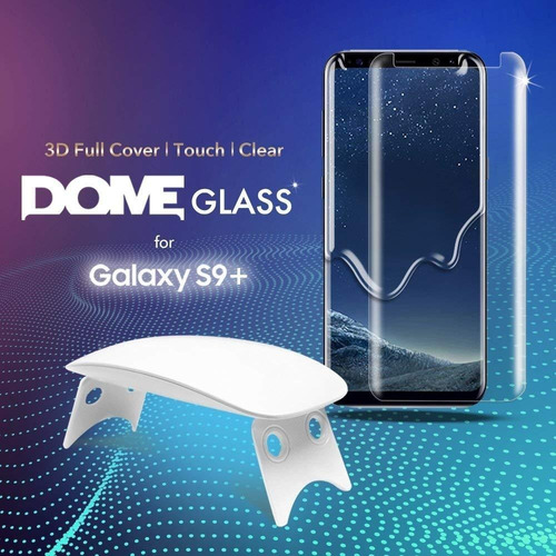 Imagen 4 de 8 de Vidrio Templado Samsung S8 S9 S9 Plus Whitestone Dome Glass#