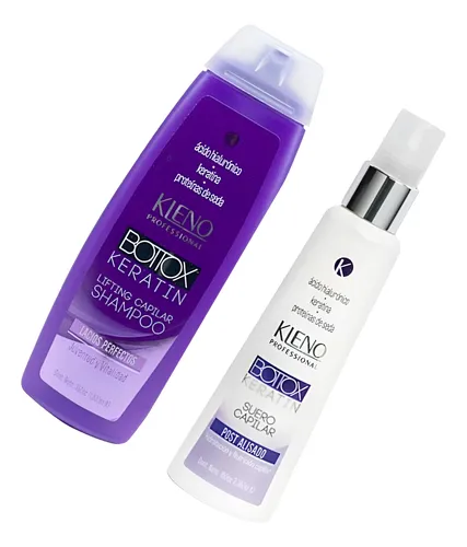 Shampoo + Suero Capilar Kleno Bottox Keratin Lifting
