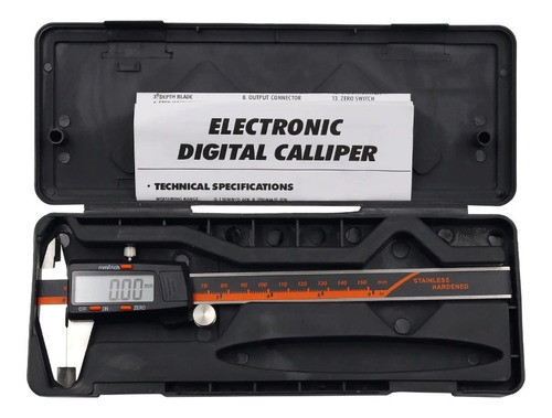 Calibrador Vernier Digital, Profesional De 150mm Inoxidable