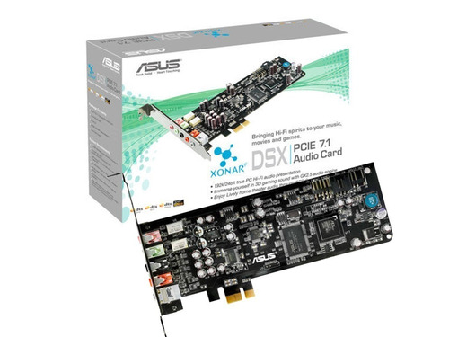 Placa De Sonido Asus Xonar Dsx 7.1 Dolby Digital Pci Express