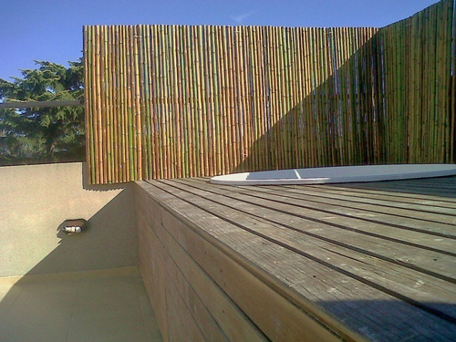 Imagen 6 de 10 de Cerco De Caña Tacuara - Pergolas Caña Bambu - 1m X 2.00 Alto