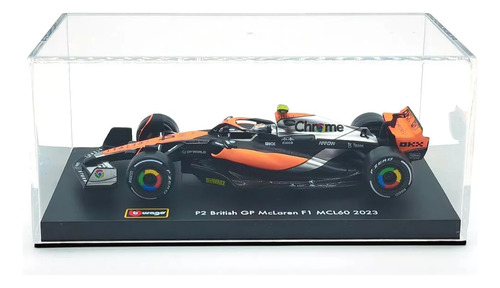 Miniatura F1 2023 Mclaren Mcl60 Norris C/piloto 1/43 Burago