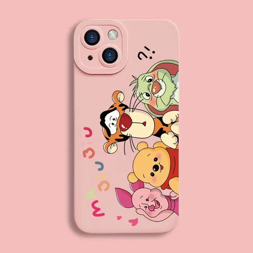 Funda De Teléfono De Lujo Disney Winnie The Pooh For iPhone