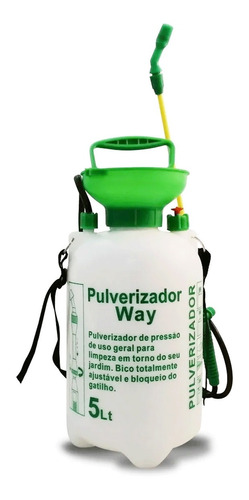 Pulverizador Importway 5l Completo Manual Bico Ajustável