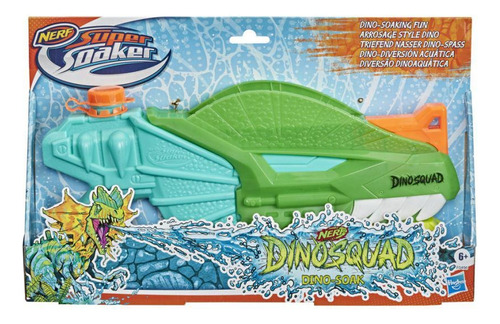 Lanzador De Agua Nerf Super Soaker Dinosquad Dino-soak