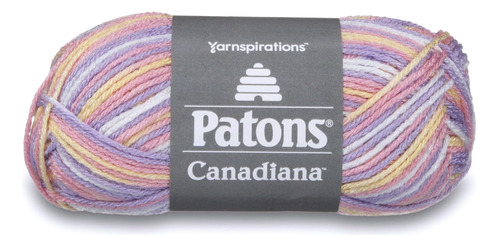 Patons Canadiana Varg Yarn, Pretty Variegate