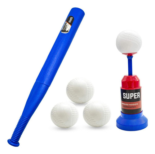 Set De Juego Z Pitcher: Bate De Plástico Plegable Con Pelota