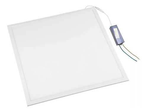 Plafón Led Techo Embutir Cuadrado 60cm 48w Día Fría Blanca