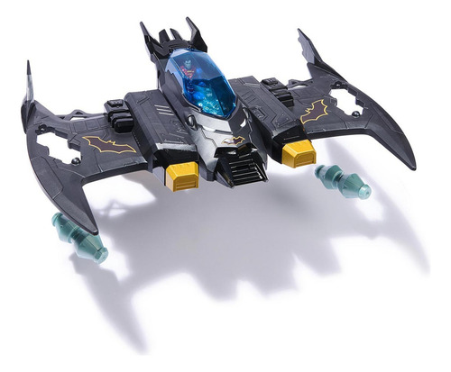 Dc Comics, Pack 2 Bonecos Com Asa De Morcego Metal Force