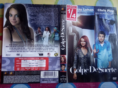 Dvd Golpe Se Suerte, Lindsay Lohan, En Español