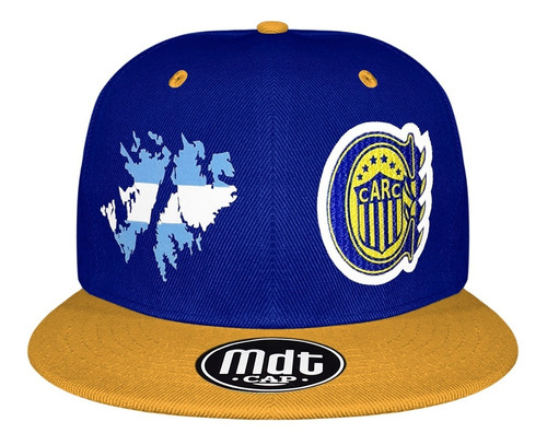 Gorra Plana Rosario Central Escudo Malvinas Argentinas