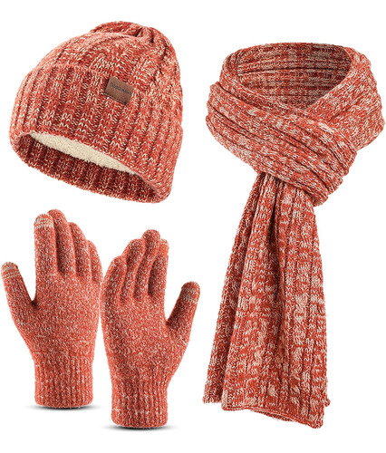 Nihay Bufanda Gorro Guantes For Hombre Y Mujer Invierno