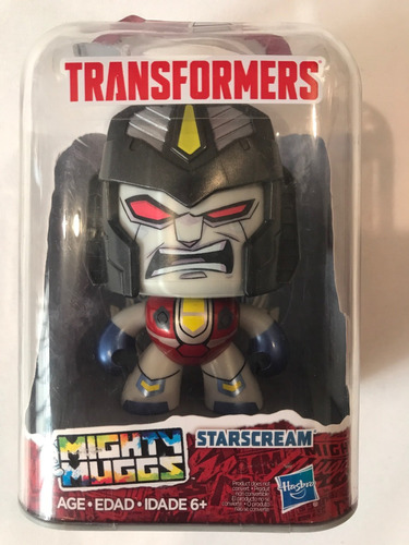 Starscream Transformers Mighty Muggs Hasbro 2018 Cabezones