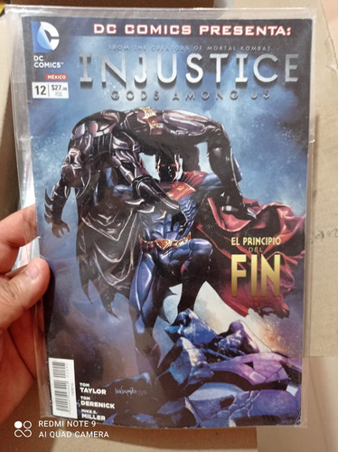 Cómic Dc Injustice No.12 Televisa  3