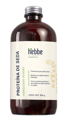 Proteina De Seda Hidrolizada Liquida Capilar Y Facial 500g