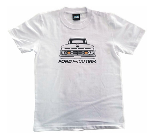 Remera Fierrera Ford 3xl 159 F-100 1964 Front