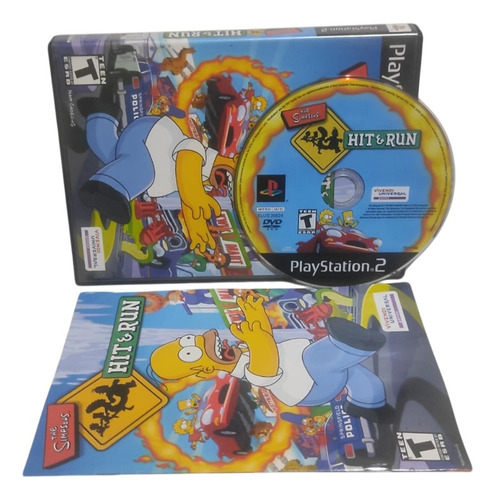 The Simpsons Hit And Run Ps2 (Reacondicionado)