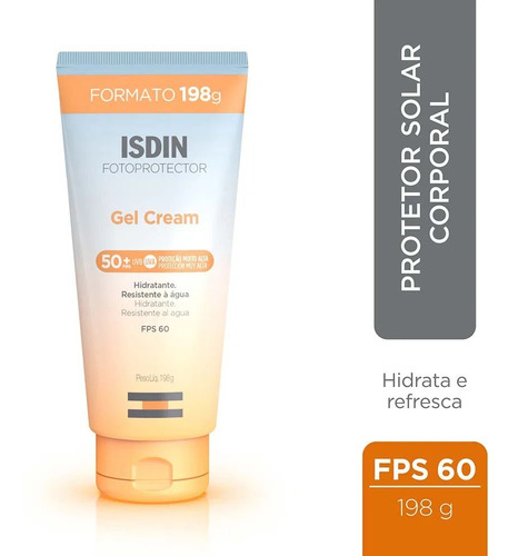 Isdin Gel Cream Fps60 198g