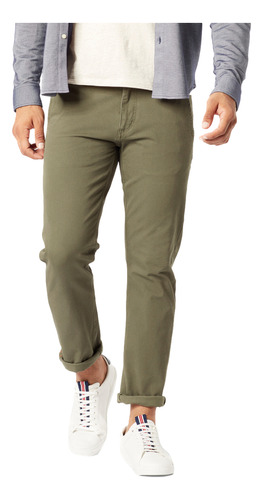 Pantalón Alpha 360 Slim Fit Oliva Dockers