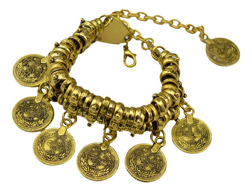 Boho Tobillera Cadena Bohemia Borla Sandalias Descalzas Oro