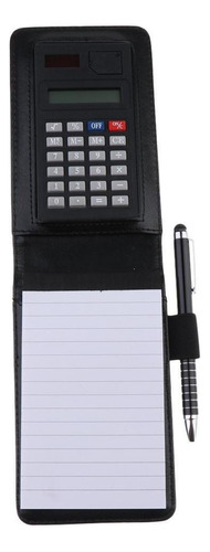Cuaderno De Bolsillo + Calculadora De 8 Bits + Bolígrafo
