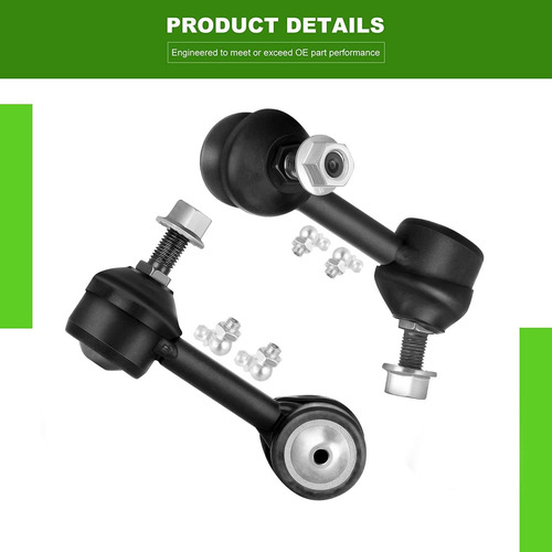 Scitoo 8pc Delantero Y Trasero Sway Bar Links Interior Exter