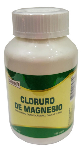 Cloruro De Magnesio - Oriundo's X 100 Cápsulas