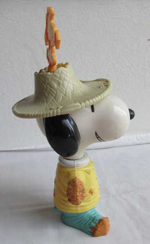 Muñeco De Snoopy Grande Coleccion Mc Donald`s Espantapajaros (Usado)