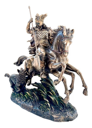Odin Deus Nórdico Estátua Imagem Enfeite Decoração Guerreiro