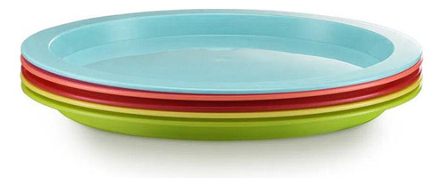 Kit Cinco Pratos Rasos Tossing Around - Multikids Baby