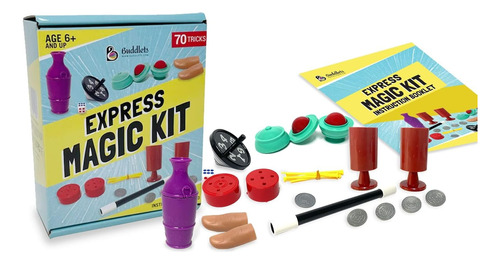 Mini Kit De Magia Express Para Niños Hasta 70 Trucos Magicos