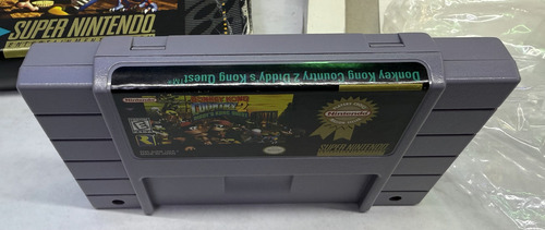 Donkey Kong Country 2 Diddy's Kong Quest | Snes En Caja (Usado)