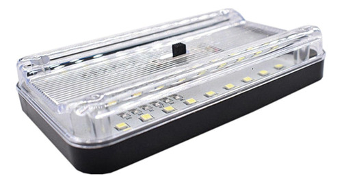 Luzes Interiores Rvs Com Interruptor, Retangular Branco 36sm