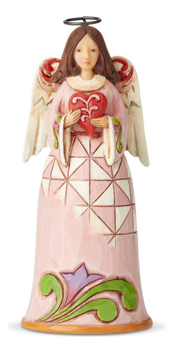 Enesco Jim Shore Heartwood Creek Love Angel - Figura En Mini