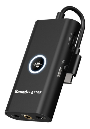 Amp Portatil Creative Sound Blaster G3 Usb Dac Plug&play 