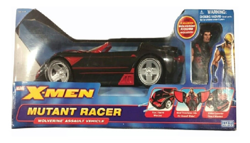 Auto Mutante Wolverine X Men Toybiz Mutant Racer