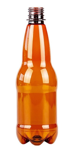 Botella Plástico Ambar Cerveza 500cc (sin Tapa) X 50 U.