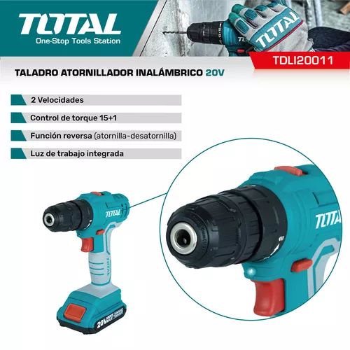 TALADRO A BATERIA TOTAL TDLI20011