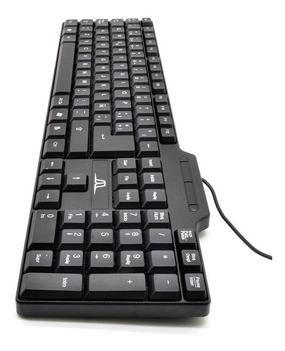 Imagen 5 de 5 de Teclado Alambrico Con Cable Usb Jaltech Cod 10596