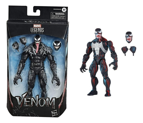 Figura De Acción Venom Marvel Legends Original 