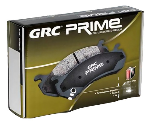 Balatas Traseras Grc Gprd1012sd, Cerámica Varios Modelos