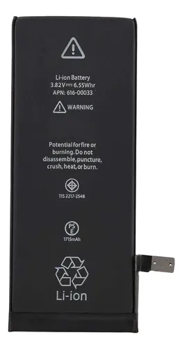 Bateria Para Iphone 8 Saúde 100% 1821 Mah | MercadoLivre