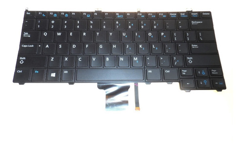 Teclado Dell Latitude E7240  Retroiluminado Ingles Usado